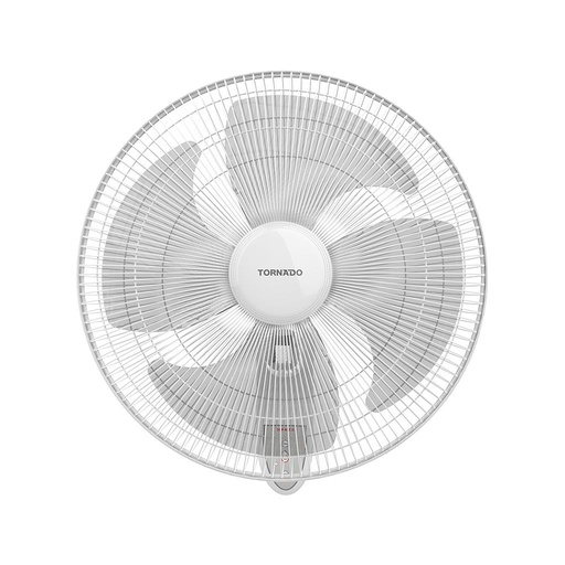 Wall Fan Tornado, 18 inch, 4 Blades, Remote Control, White - EPS-18RW