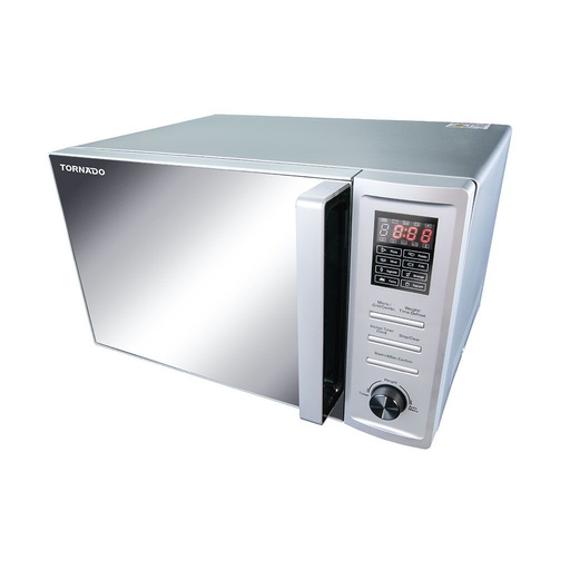 Grill Microwave Tornado, 36L, 1000W, 8 Menus, Silver - MOM-C36BBE-S