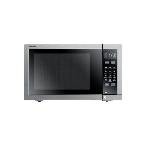Grill Microwave Sharp, 34L, 1000W, 9 Menus, Stainless Steel - R-770AR(ST)
