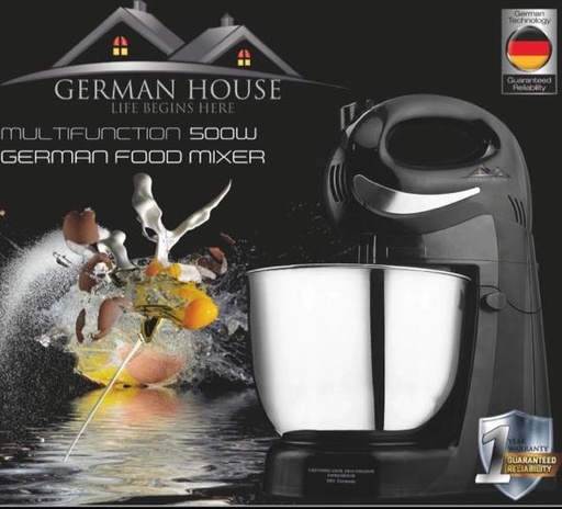 Stand Mixer German House, 500W, Black