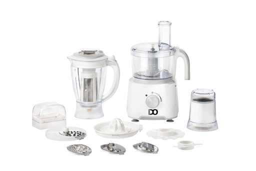 Food Processor IDO, 1000W, 25 Functions, White - FP1000-WH