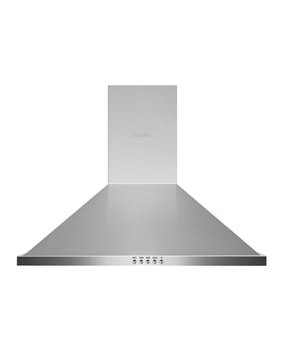Built-in Hood Simfer, 60 cm, Pyramid, Stainless Steel