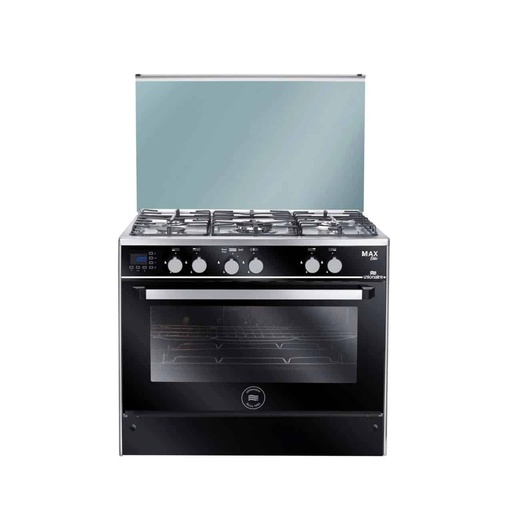 Freestanding Gas Cooker Union Air, 90×60cm, 5 Burners, Full Safety - C69SS-GC-511-ITFS-2W-ME-AL