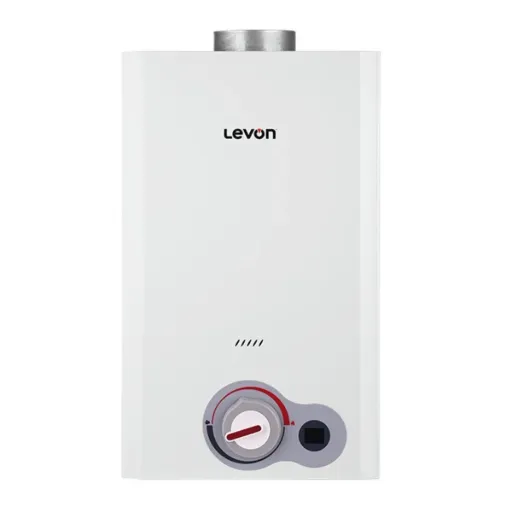 Gas Water Heater Levon, 10L, Digital, Multi-Power, White - LV-10LDG5-JSD20-WT