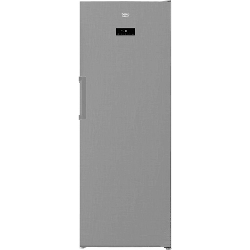 Upright Freezer Beko, 404L, No Frost, Inverter, Digital, 8 Drawers, Stainless Steel - RFNE448E35XB