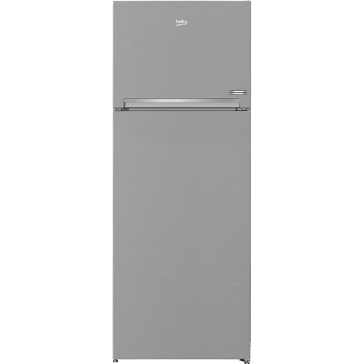 Refrigerator Beko, Top Freezer, 408L, Inverter, No Frost, Silver - RDNE448M20XB