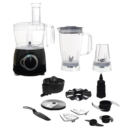 Food Processor Biancotek, 1000W, 40 Functions, Black - FP1000-WH