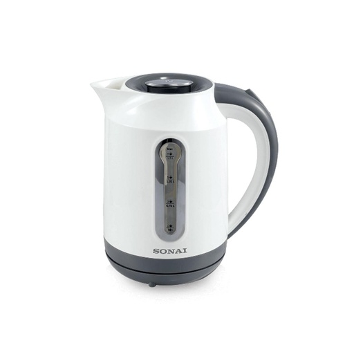 Plastic Kettle Sonai, 2200W, 1.7L, White - MAR-3000