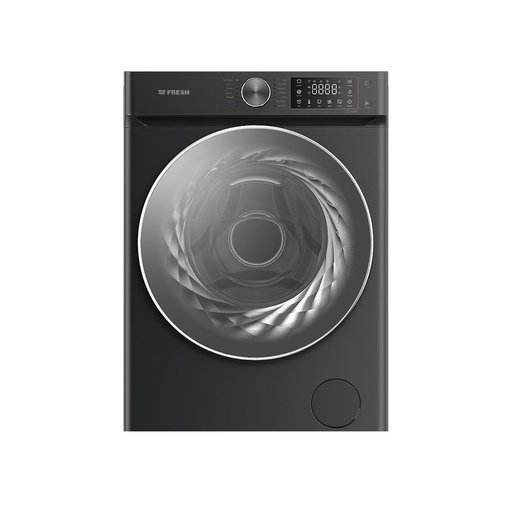 Automatic Washing Machine Fresh, Front Load, 8kg, 1200rpm, Digital, Inverter, Black - W8DD1255G1-BL
