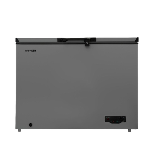 Chest Freezer Fresh, 200L, Defrost, Stainless Interior, Silver - FDF-270CT