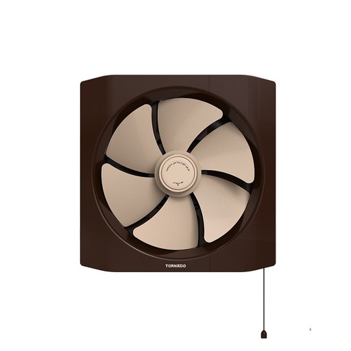 Ventilating Fan Tornado, 20cm, Frame 25×25cm, Cream × Brown - TVH-20CN