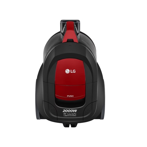Bagless Vacuum Cleaner LG, 2000W, Black × Red - VC5420NNTR