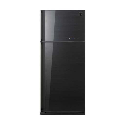 Refrigerator Sharp, Inverter No Frost, 450L, Glass Black - SJ-GV58A(BK)