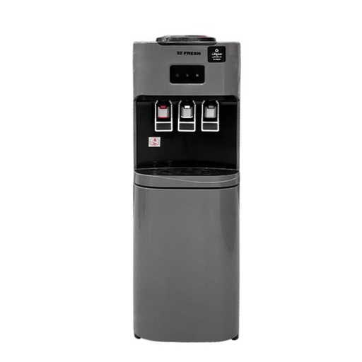 Water Dispenser Fresh, 3 Taps, Top Loading, Gray - FW-16VFD2
