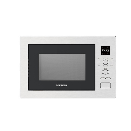 Microwave Built-in Fresh, Grill, 25 L, 850 W, Digital, Stainless Steel - BFMW-25ECG-STW