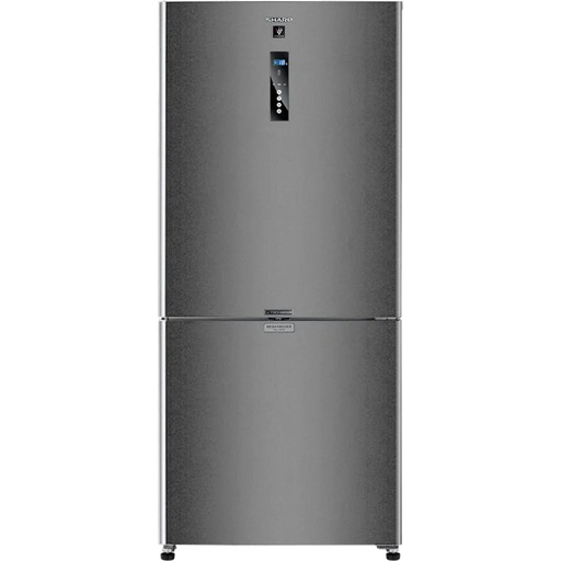 Refrigerator Sharp, Bottom Freezer, 448 L, Inverter, Digital, Stainless Dark - SJ-PV60K-DST