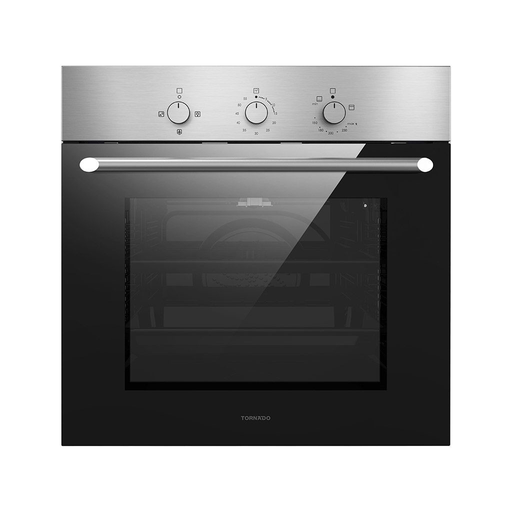 Built-in Oven Tornado, Grill Gas, 60 × 60cm, 67L, Stainless Steel - GO-VM60CSU-S