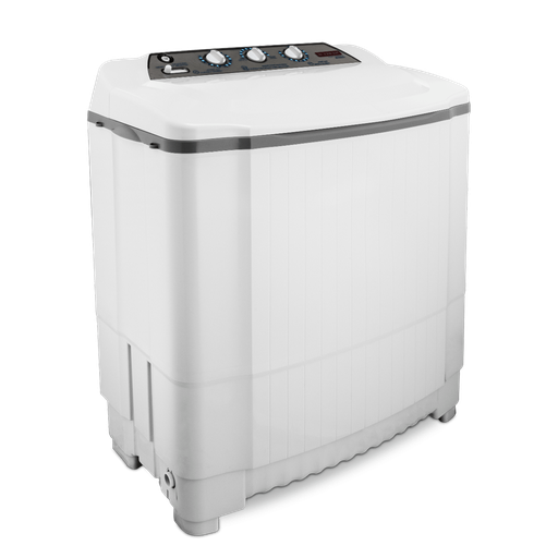 Half Automatic Washing Machine Fresh, 8kg, Extra Large, White - Phantom