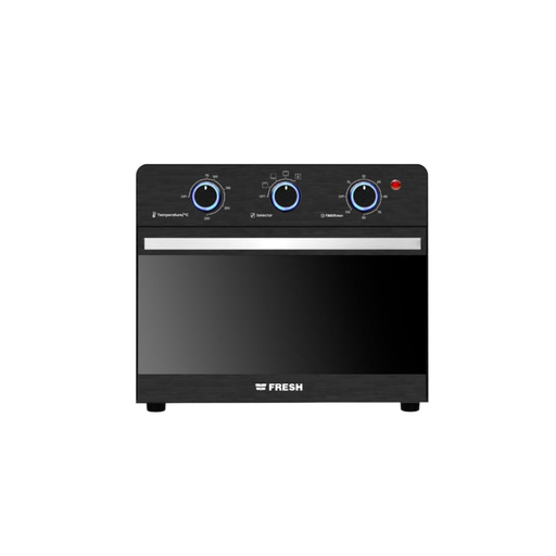 Air Fryer Oven Fresh, 25L, 1600W, LED, 2 Fans, Black - F-25PB