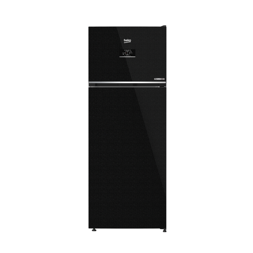 Refrigerator Beko, No Frost, Inverter, 406L, Digital, Black - RDNE455M20XBIDB