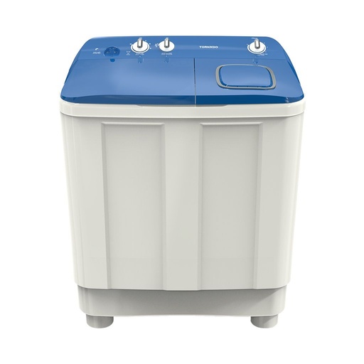 Half Automatic Washing Machine Tornado, 10kg, White × Blue - TMH-HS10C(WB)