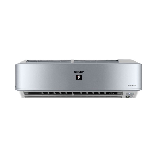 Split Inverter Air Conditioner Sharp, 1.5 HP, Cooling Only, Plasma Cluster, Digital, Silver - AH-XP12UHE