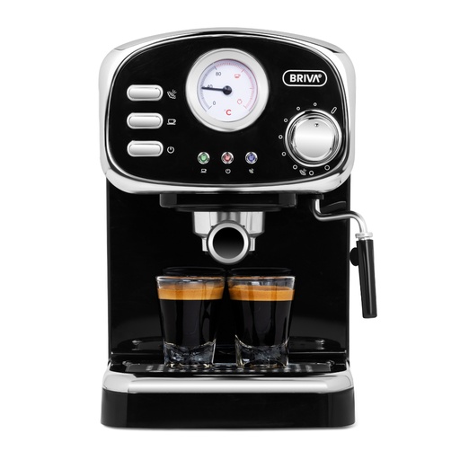 Espresso Machine Briva, Classic, 15 Bar, 1100W, Black - B-87823