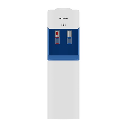 Water Dispenser Fresh, 2 Taps, Hot & Cold & Warm, Top Loading, White*Petrol - FW-17VFWG2