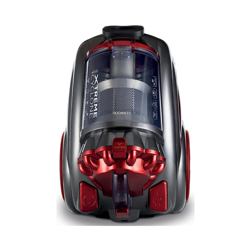 Bagless Vacuum Cleaner Kenwood, 2200W, HEPA Filter, Red × Black - VBP80.000RG