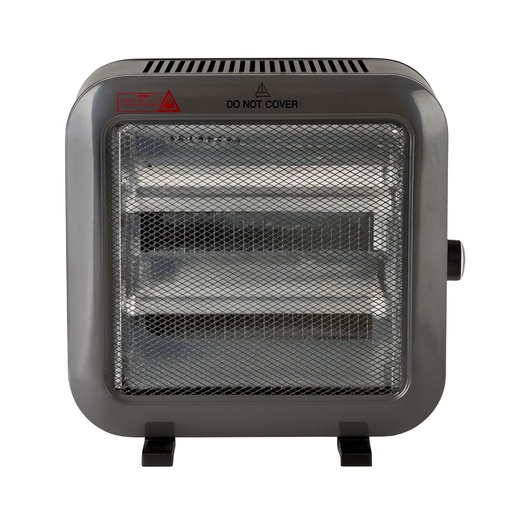Halogen Electric Heater Fresh, 5 Elements, 2000W, 3D - Silver