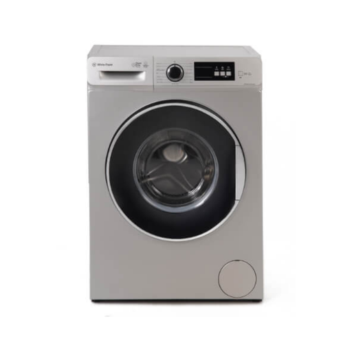 Automatic Washing Machine White Point, Front Load, 8kg, 1200rpm, Digital, Inverter, Silver - WPW81215DSWVS