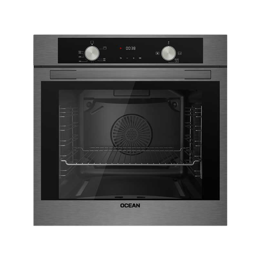Built-in Oven Ocean, Full Gas, 60cm, 69L, Digital, Black - OOGR 65 IBECF2 SV