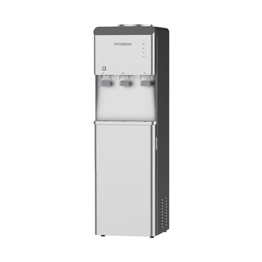 Water Dispenser Hyundai, 3 Taps, with Cabinet, Silver - HYU-582-S