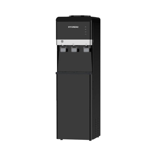 Water Dispenser Hyundai, 3 Taps, with Cabinet, Black - HYU-582-B