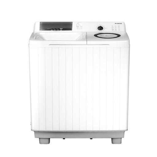 Half Automatic Washing Machine Fresh, 14kg, Drain Pump, Digital, Wash Door, White - DFWM14000
