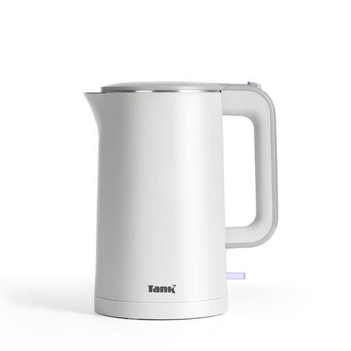 Stainless Steel Kettle Tank, 1500W, 1.5L, Safe Touch, Double Wall, Gray - GS-EK2417