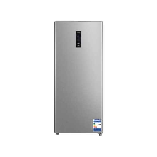 Upright Freezer Midea, 5 Drawers, 174L, No Frost, Quattro Inverter, Convertible, Silver - MDRU255FEN50