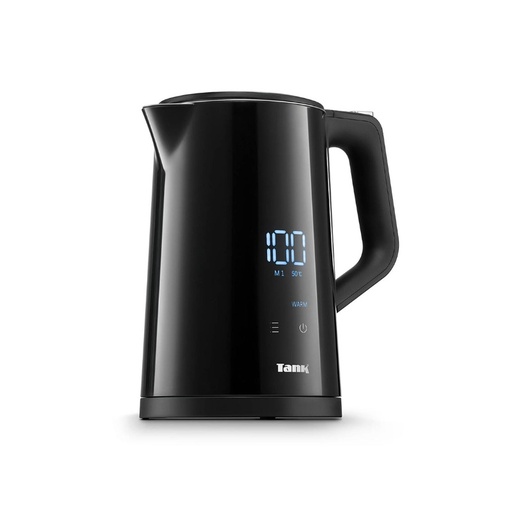 Smart Electric Kettle Tank Safe Touch, 1850W, 1.7L, Touch Control + LED, Black - Y6261SE