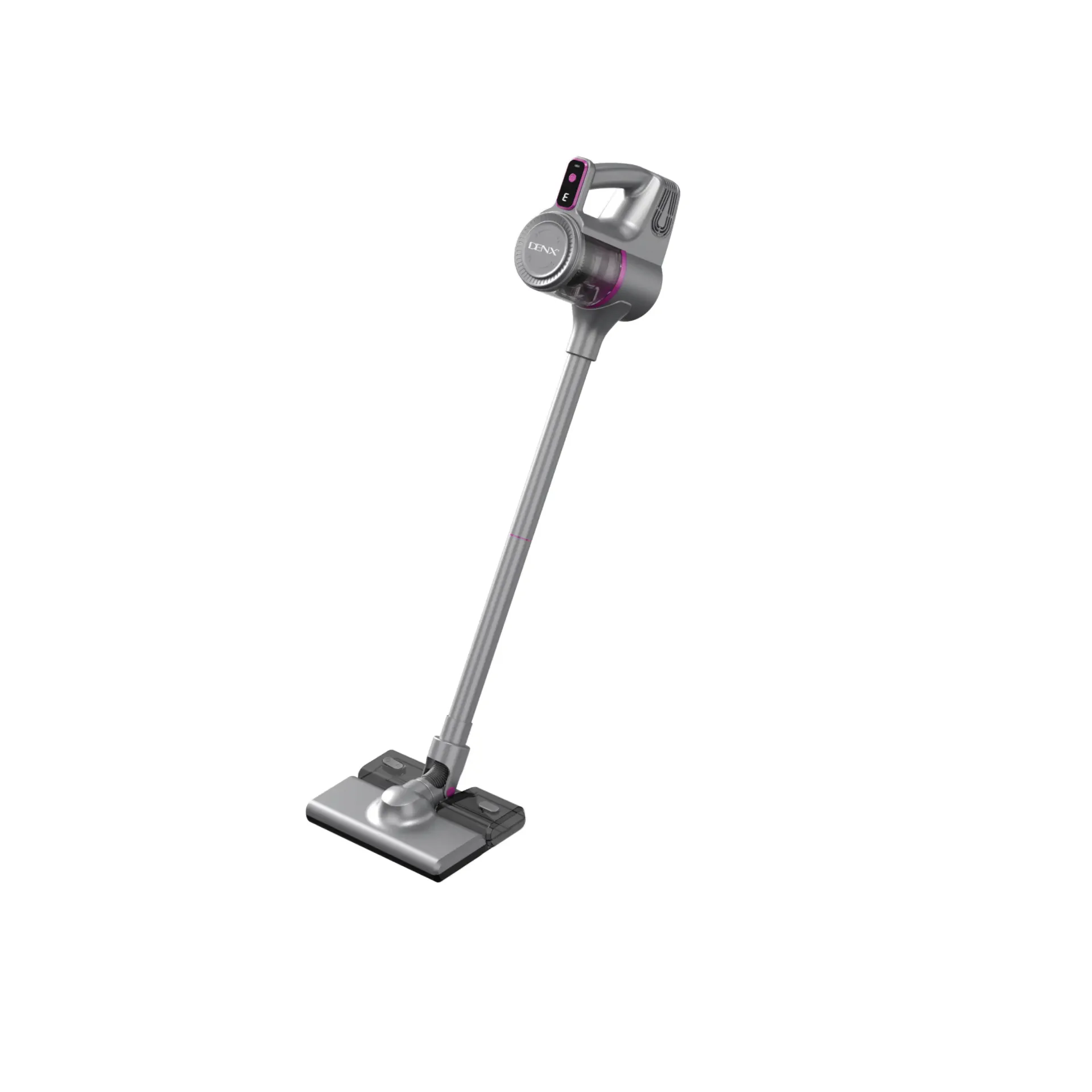 3-in-1 Cordless Vacuum Cleaner Denx, 100W, 15 kPa, 400ml, 3-Speed, 12V Type-C, Silver - DX2923