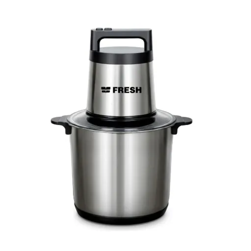 Chopper Fresh Pro, 6L, 1500W, 6 Stainless Steel Blades, 2 Speeds, Stainless Steel - CH-1500W