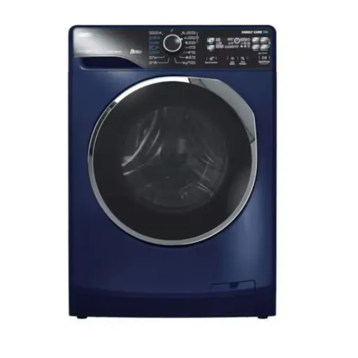 Automatic Washing Machine Zanussi, Front Load, 8kg, Inverter, 1200rpm, STEAMMAX, Digital, Midnight Blue - ZWF8221ML7