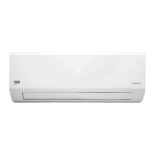 Split Inverter Air Conditioner Beko, 1.5 HP, Cooling & Heating, T3 Tropical Compressor, Gold Fin, Triple Filter, Self Clean, White - BIE 121