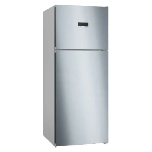 Refrigerator Bosch, Top Freezer, Series 4, 542L, No Frost, VitaFresh, Anti-Fingerprint Stainless Steel - KDN76XI3E8