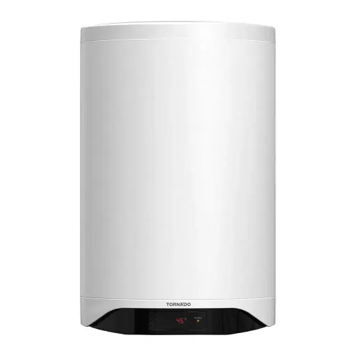 Electric Water Heater Tornado, 60L, Enamel, Smart, Digital Display, White - TEEE-60D1W
