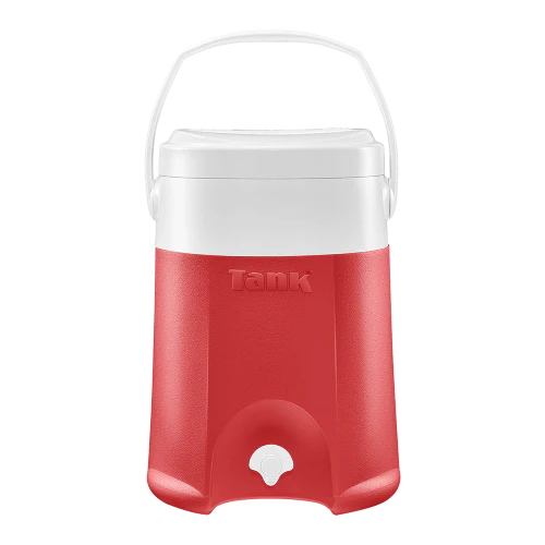 Ice Tank, 16L, Cold up to 24 Hours, Cool Curve Technology, Polyurethane Insulation - Red