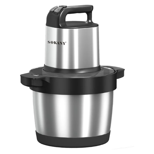 Chopper Sokany, 6.5L, 1500W, Stainless Steel - SK-7033N