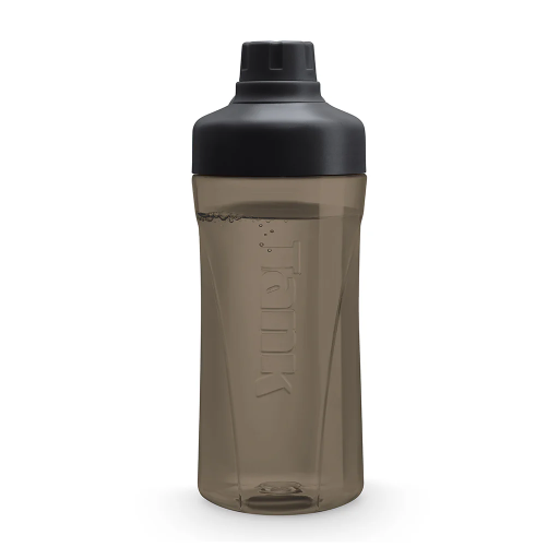 Tritan Water Bottle Tank, 550ml, BPA-Free, Heavy Duty, Black