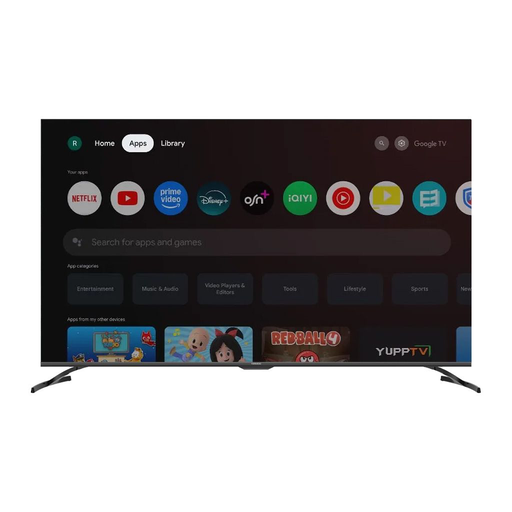 Smart 4K TV Tornado, 65 inch, Frameless, Google TV, Built-in Receiver - 65UA3400E