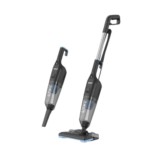 4-in-1 Stick & Handheld Vacuum Cleaner Arshia, Mop, 1000W, 18 kPa, 1.4L, HEPA, Black × Blue - VC272-3914
