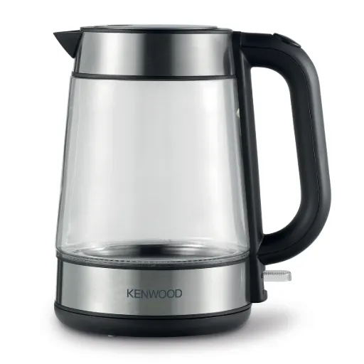 Glass Kettle Kenwood, 2200W, 1.7L, Borosilicate, Black - ZJG08.000CL